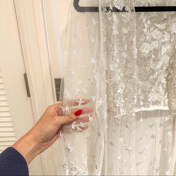 Wedding Lace Robe - get ready - Picture 3 of 5